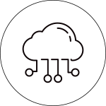 icono hosting cloud